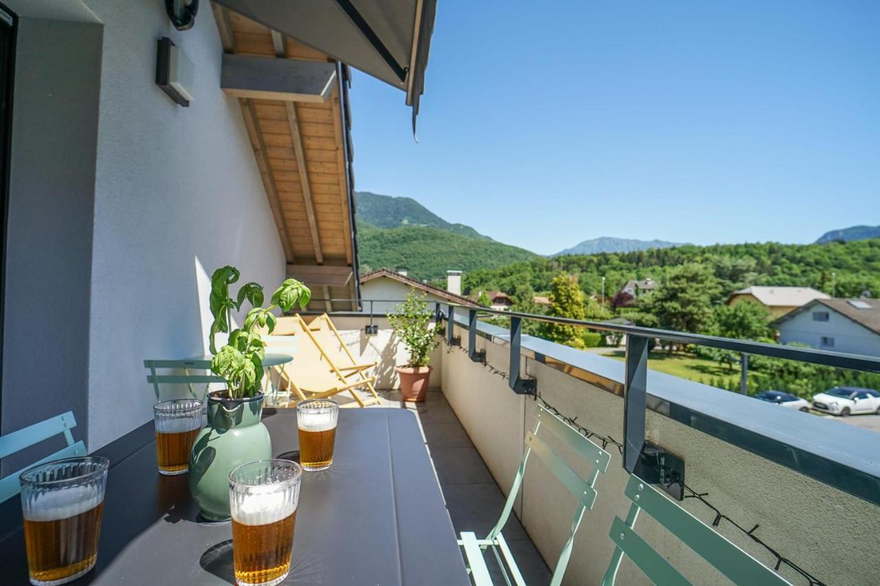 The Azalea Beautiful Quiet Apartment For 4 People! Doussard Eksteriør billede