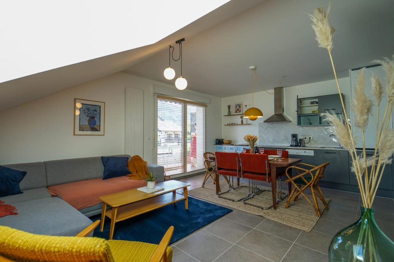 The Azalea Beautiful Quiet Apartment For 4 People! Doussard Eksteriør billede